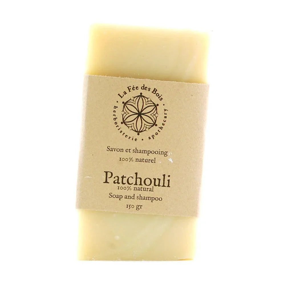 Savon et Shampoing 100% Naturel Patchouli La Fée des Bois - La Boite à Grains