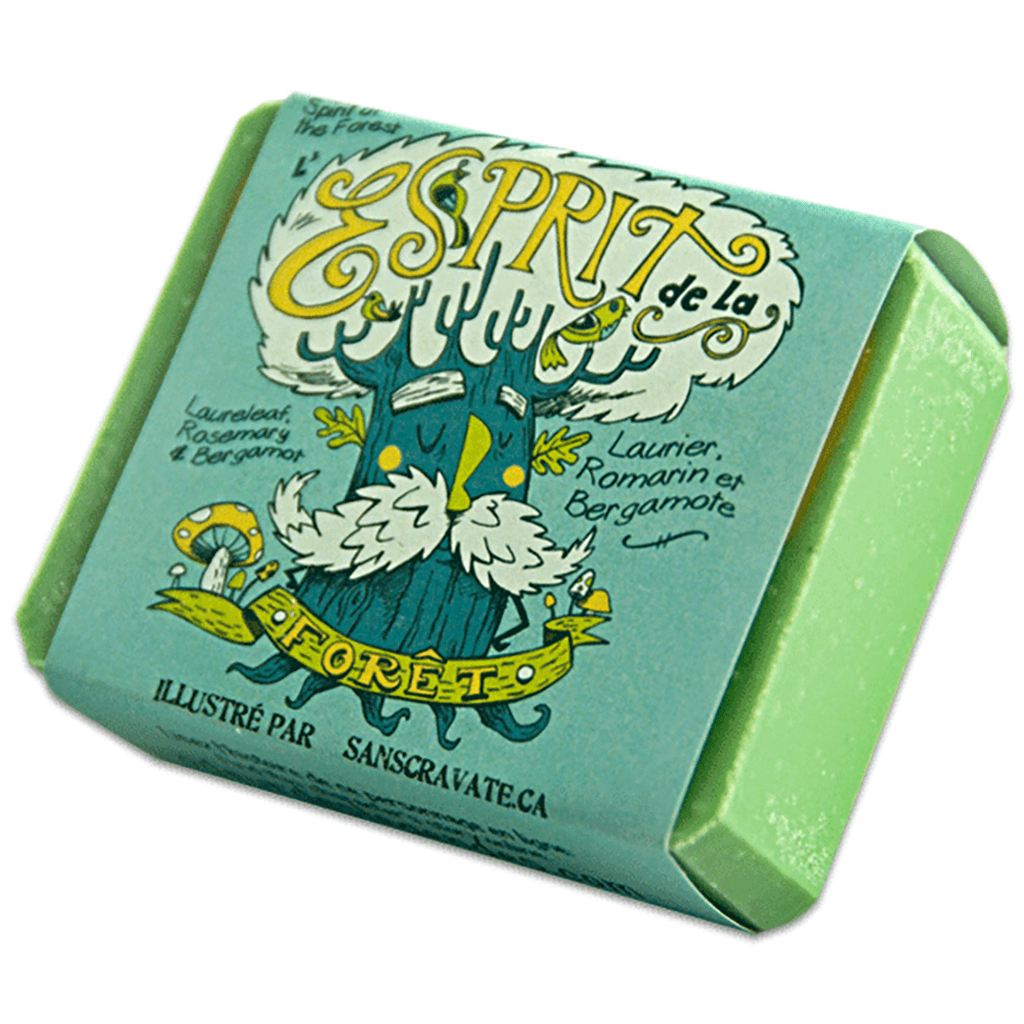 Savon L'Esprit de la Forêt - Laurier, Romarin & Bergamote La Savonnerie des Diligences - La Boite à Grains
