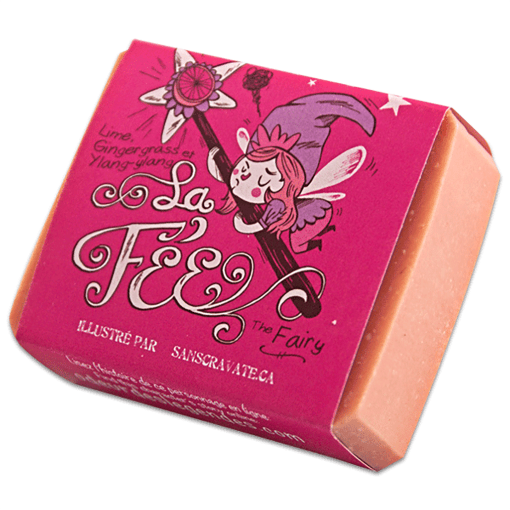 Savon La Fée - Lime, Gingergrass & Ylang-ylang La Savonnerie des Diligences - La Boite à Grains