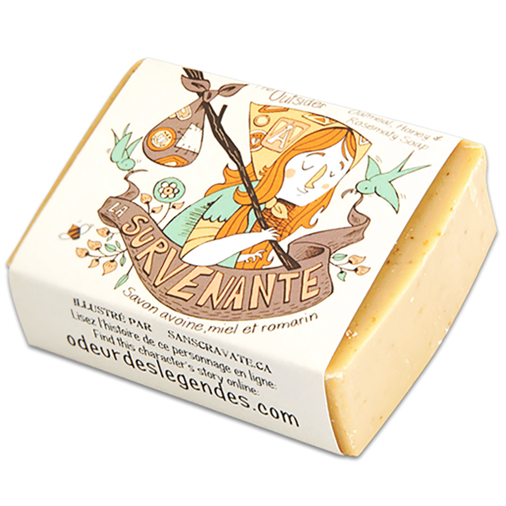 Savon La Survenante - Avoine, Miel & Romarin La Savonnerie des Diligences - La Boite à Grains