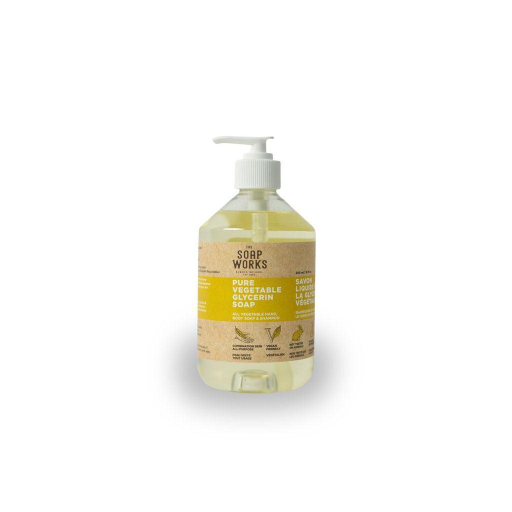 Savon Liquide à la Glycérine Végétale Soap Works - La Boite à Grains