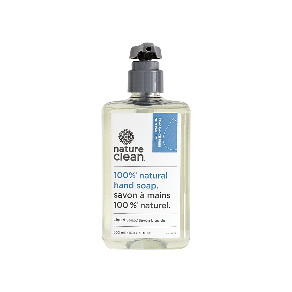 Savon Liquide pour les Mains Non Parfumé Nature Clean - La Boite à Grains