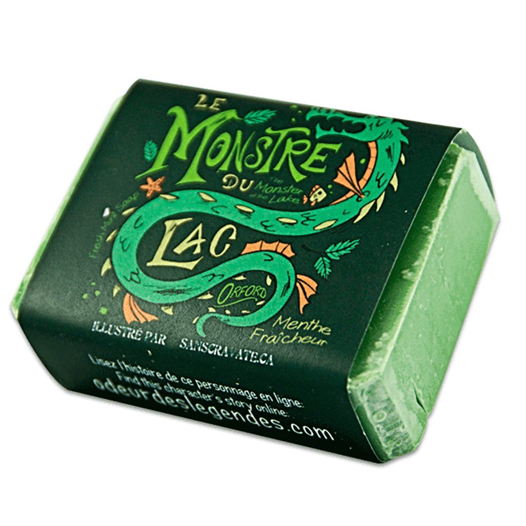 Savon Monstre du Lac - Menthe Fraîcheur La Savonnerie des Diligences - La Boite à Grains