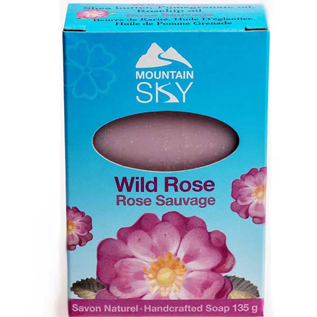 Savon Rose Sauvage Mountain Sky - La Boite à Grains