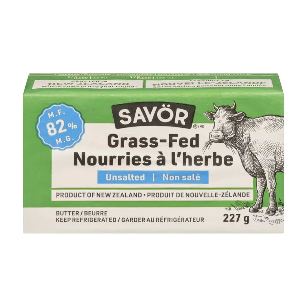 Savör unsalted grass-fed butter - La Boite à Grains