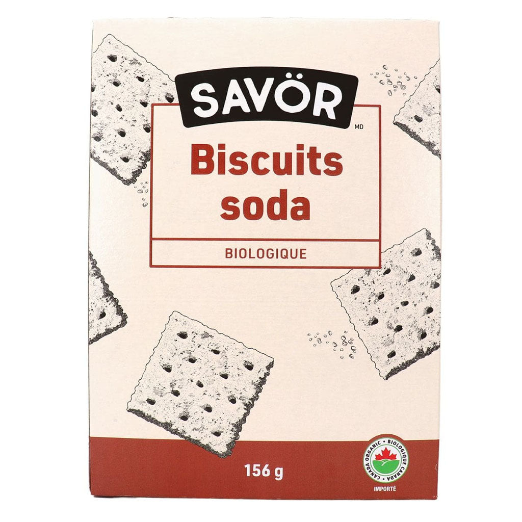 savör biscuits soda biologique 156 g