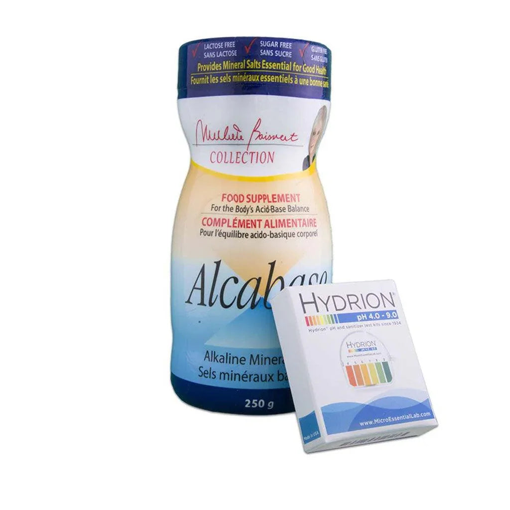 Alcabase Basic Mineral Salts with pH Paper Nature Beauty Health - La Boite à Grains