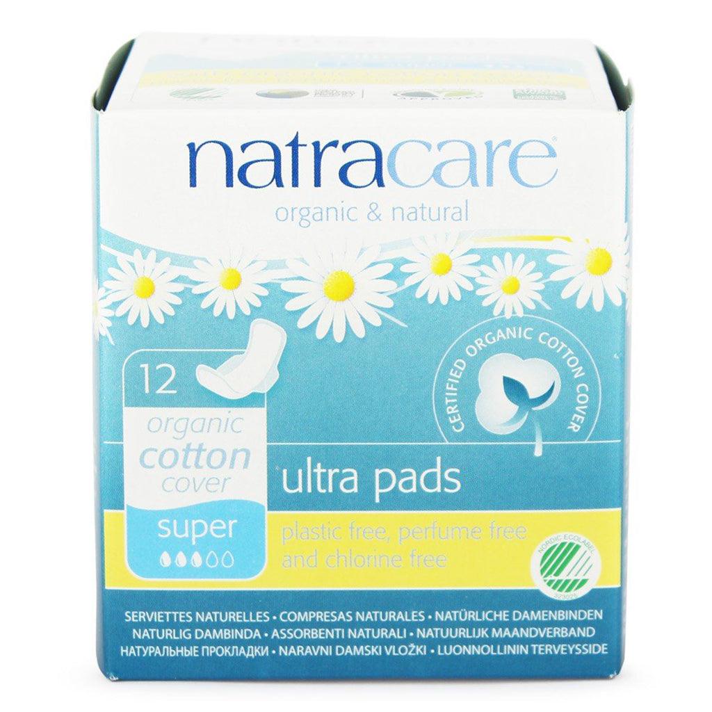 Serviettes Hygiéniques Ultra Bio NatraCare - La Boite à Grains