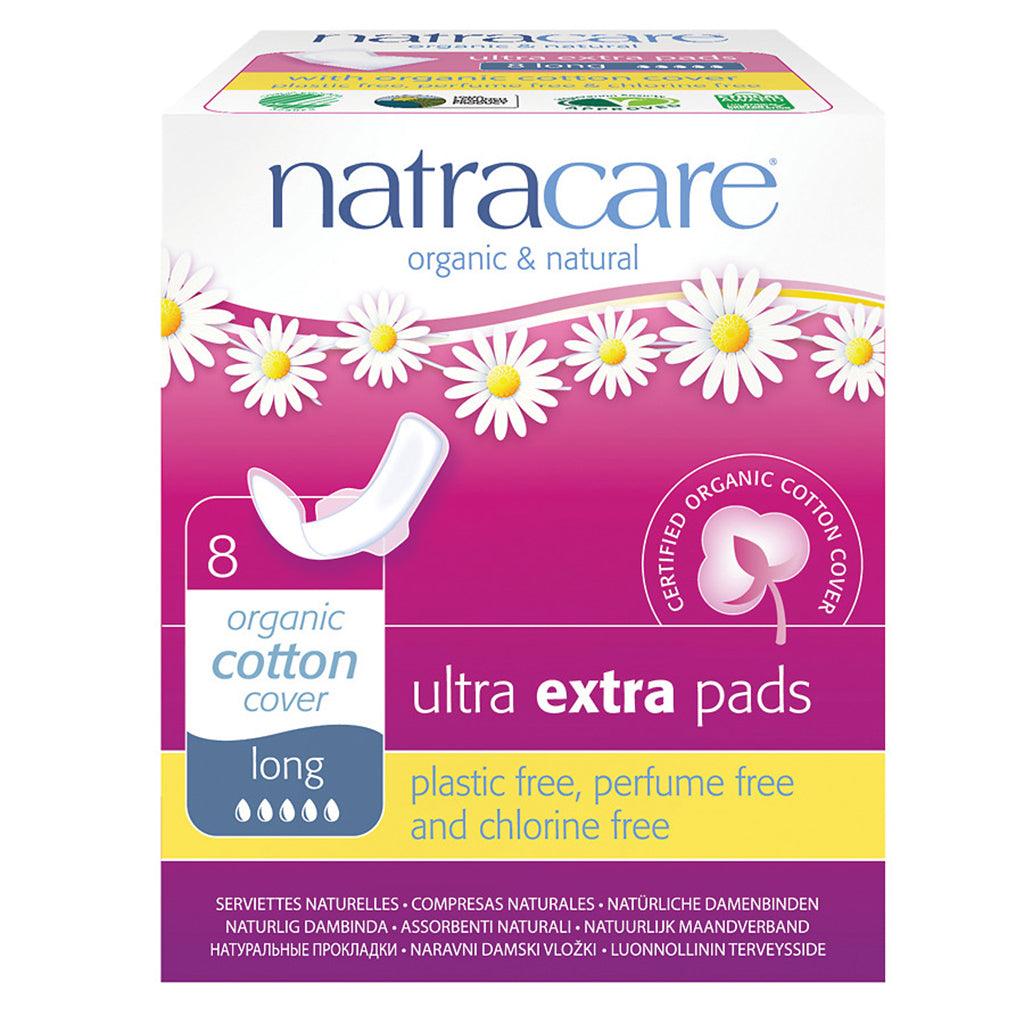 Serviettes Hygiéniques Ultra Extra Bio NatraCare - La Boite à Grains