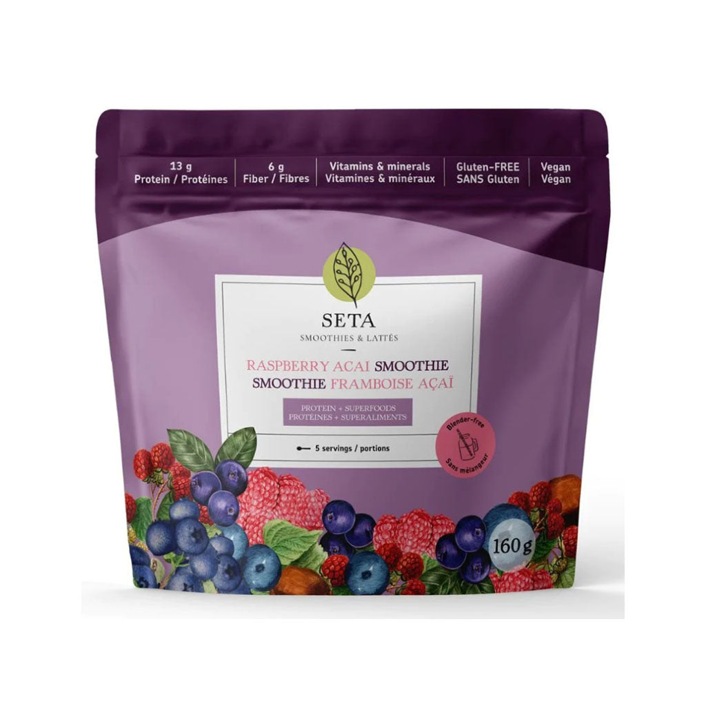 seta smoothie framboise açai 160 g