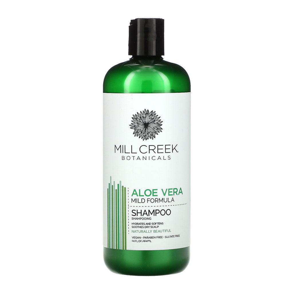 Shampoing à l'Aloès Vera Formule Douce Mill Creek Botanicals - La Boite à Grains