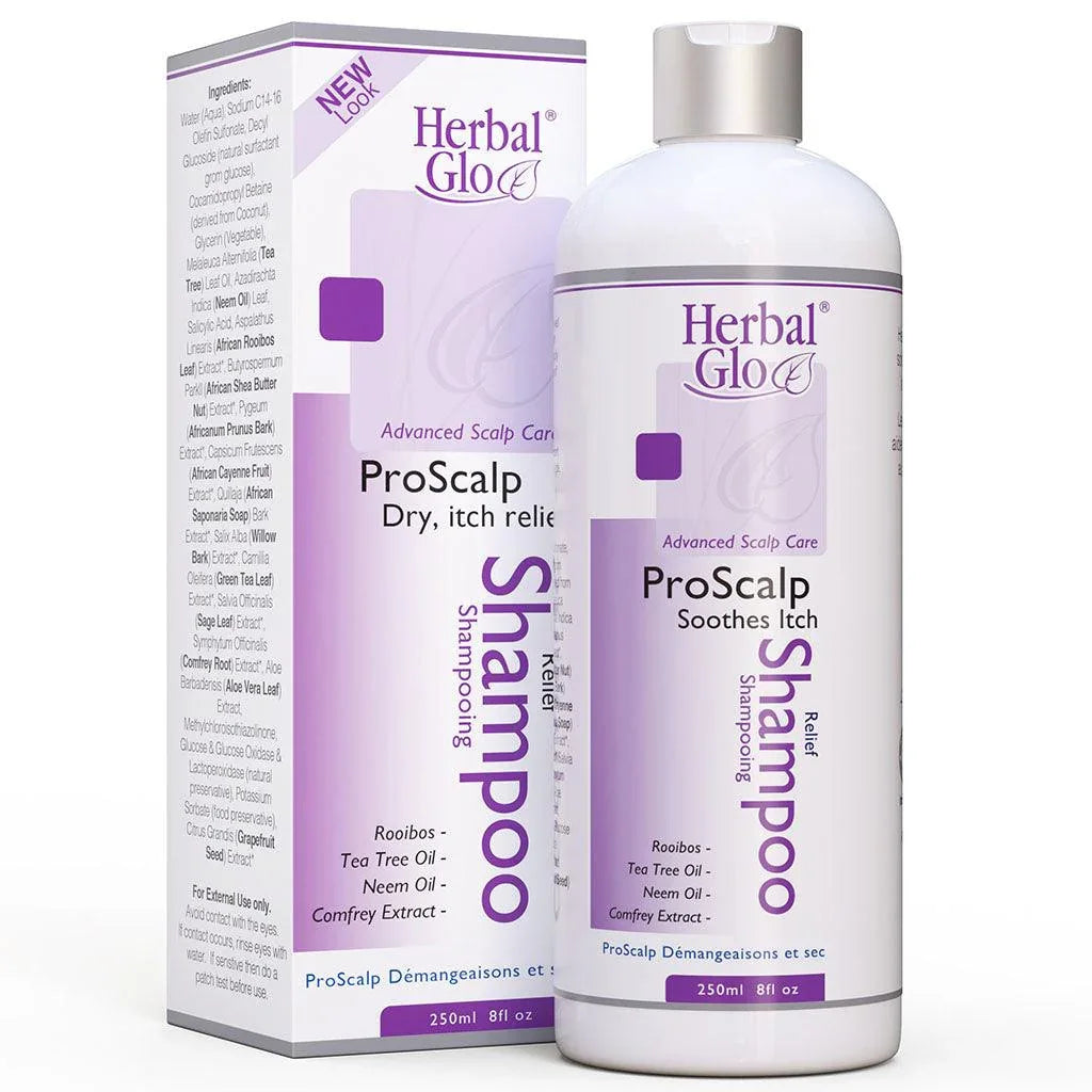 Shampoing Anti-Démangeaisons Herbal Glo - La Boite à Grains