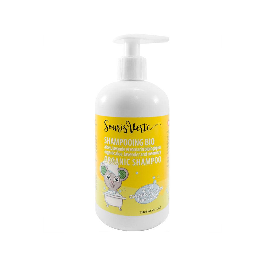 Shampooing Doux 2 en 1 Souris Verte - La Boite à Grains