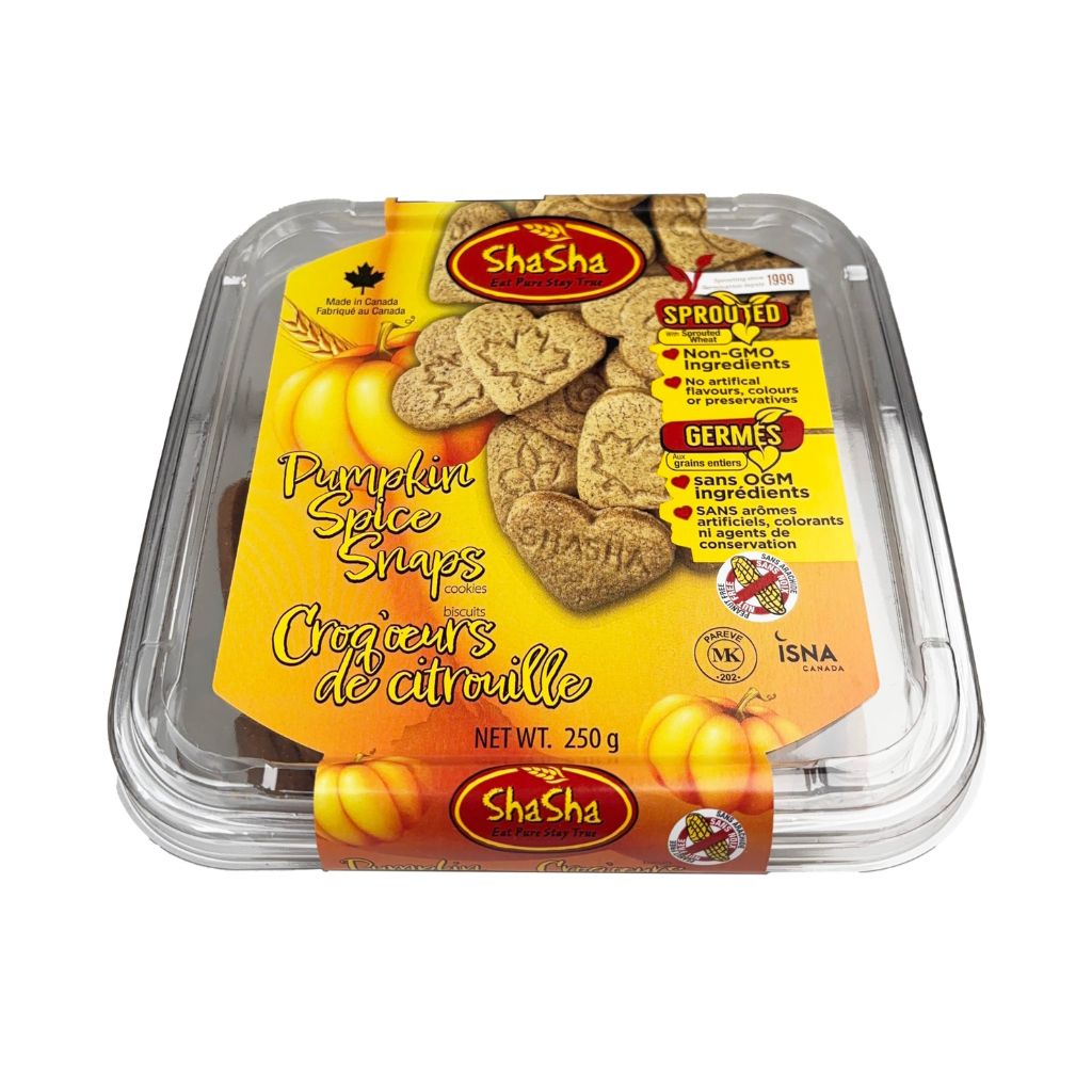biscuits croq'oeurs de citrouille Shasha - La Boite à Grains