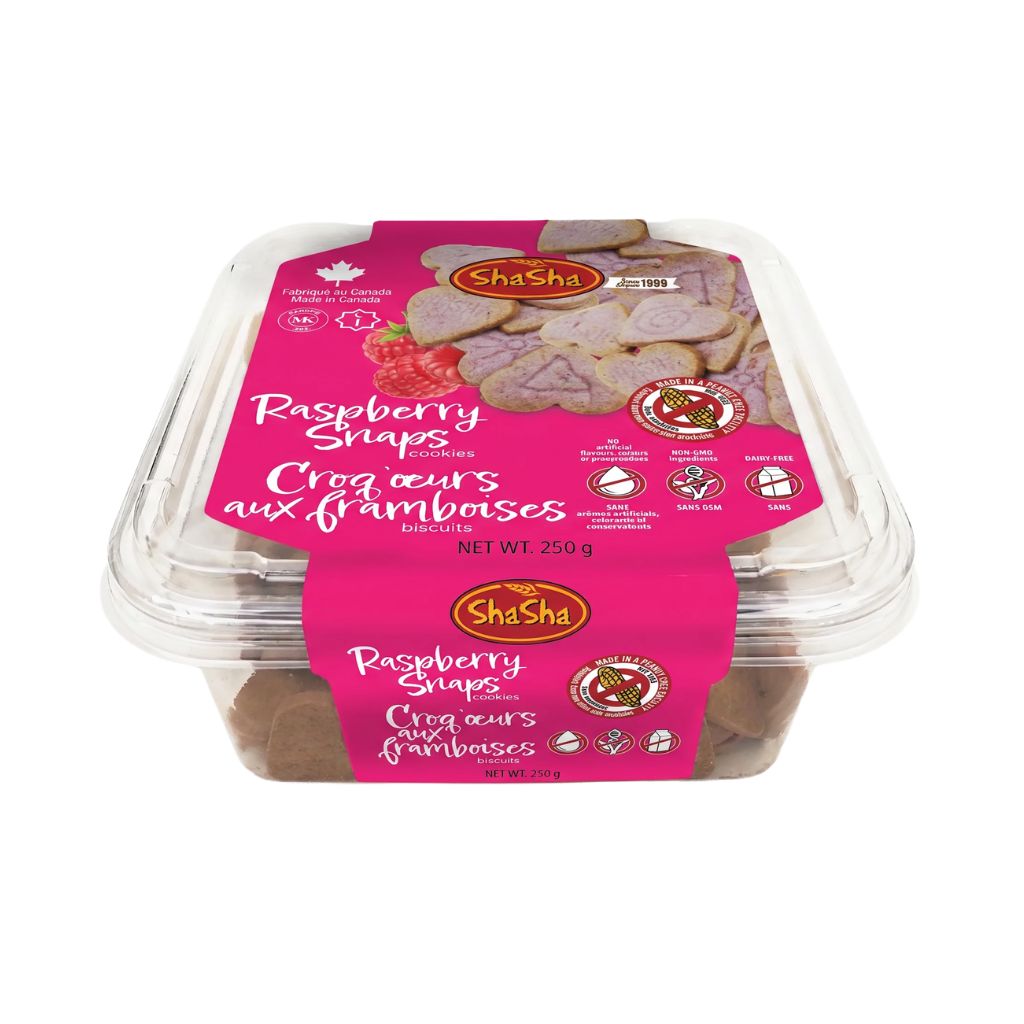 Shasha raspberry croq'oeur cookies - La Boite à Grains
