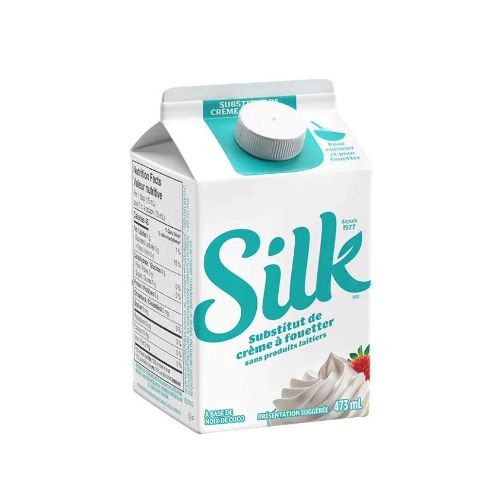 Silk substitut de crème à fouetter - La Boite à Grains