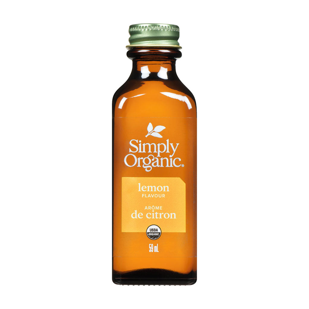 simply organic arôme de citron biologique 59 ml