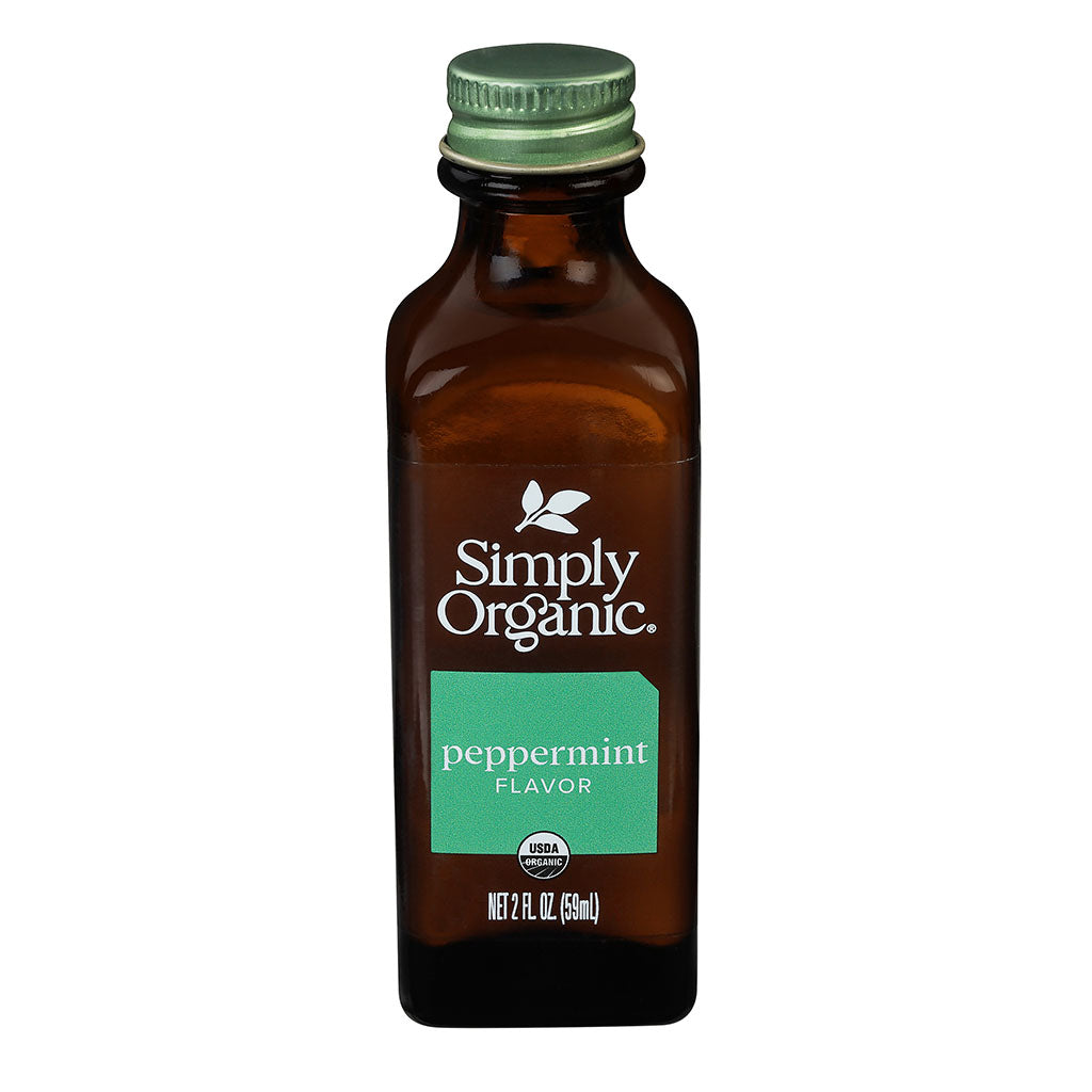 simply organic arôme de menthe poivrée biologique 59 ml