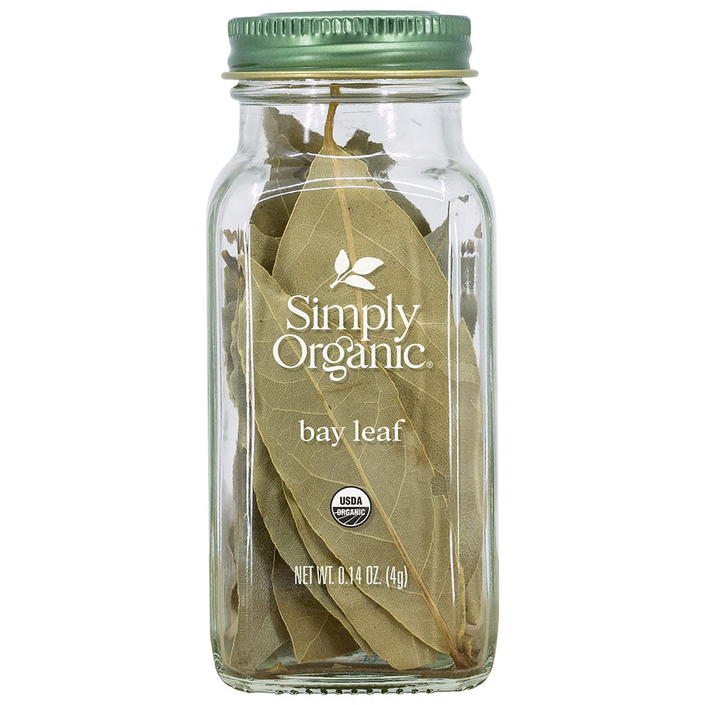 simply organic feuilles de laurier biologique 4 g