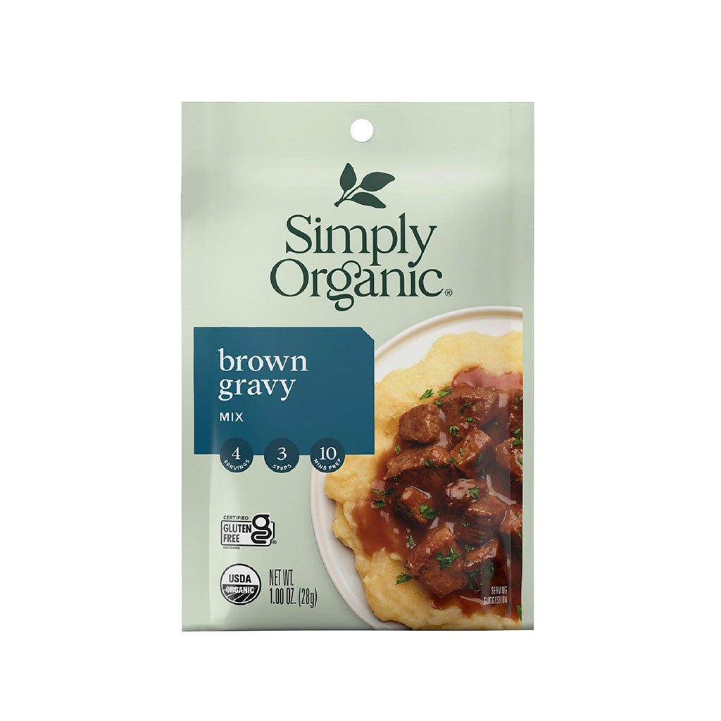 mélange sauce brune biologique Simply Organic - La Boite à Grains