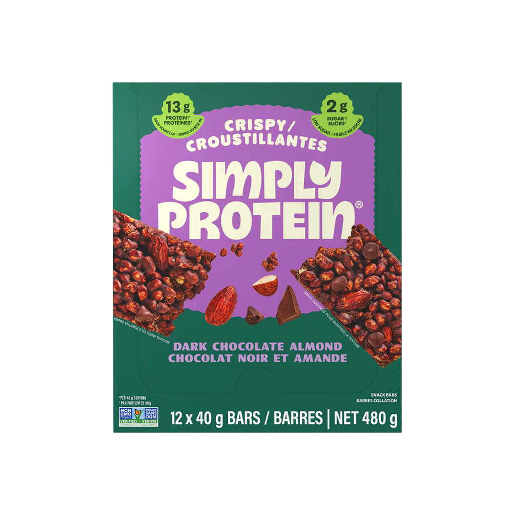 Simply Protein chocolat noir et amande - La Boite à Grains