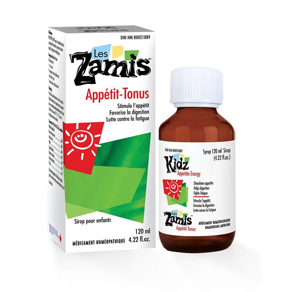 Sirop Pour Enfants Appétit Tonus Les Zamis - La Boite à Grains