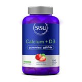 sisu calcium d3 gélifiés saveur de fraise 100 gélifiés
