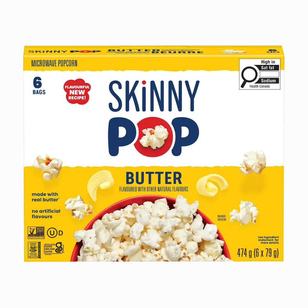 Skinny Pop beurre - La Boite à Grains