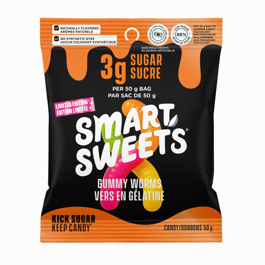 vers en gélatine Smart Sweets - La Boite à Grains
