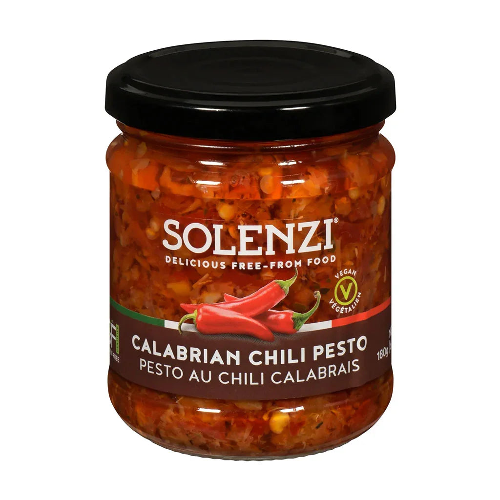 pesto au chili calabrais Solenzi - La Boite à Grains