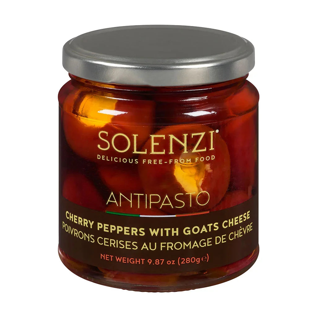 cherry peppers with Solenzi goat cheese - La Boite à Grains