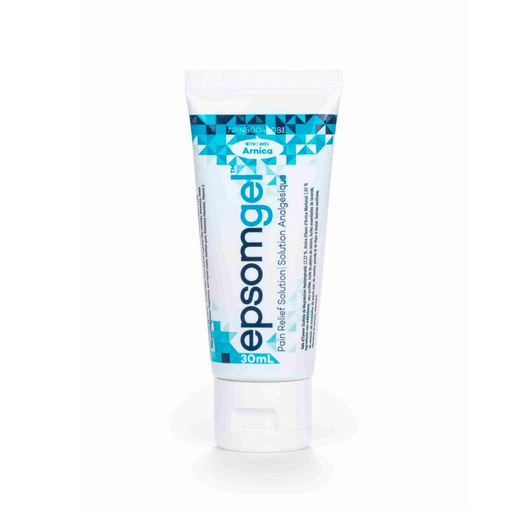 Solution Analgésique Sel d'Epsom Naturel avec Arnica Epsomgel - La Boite à Grains