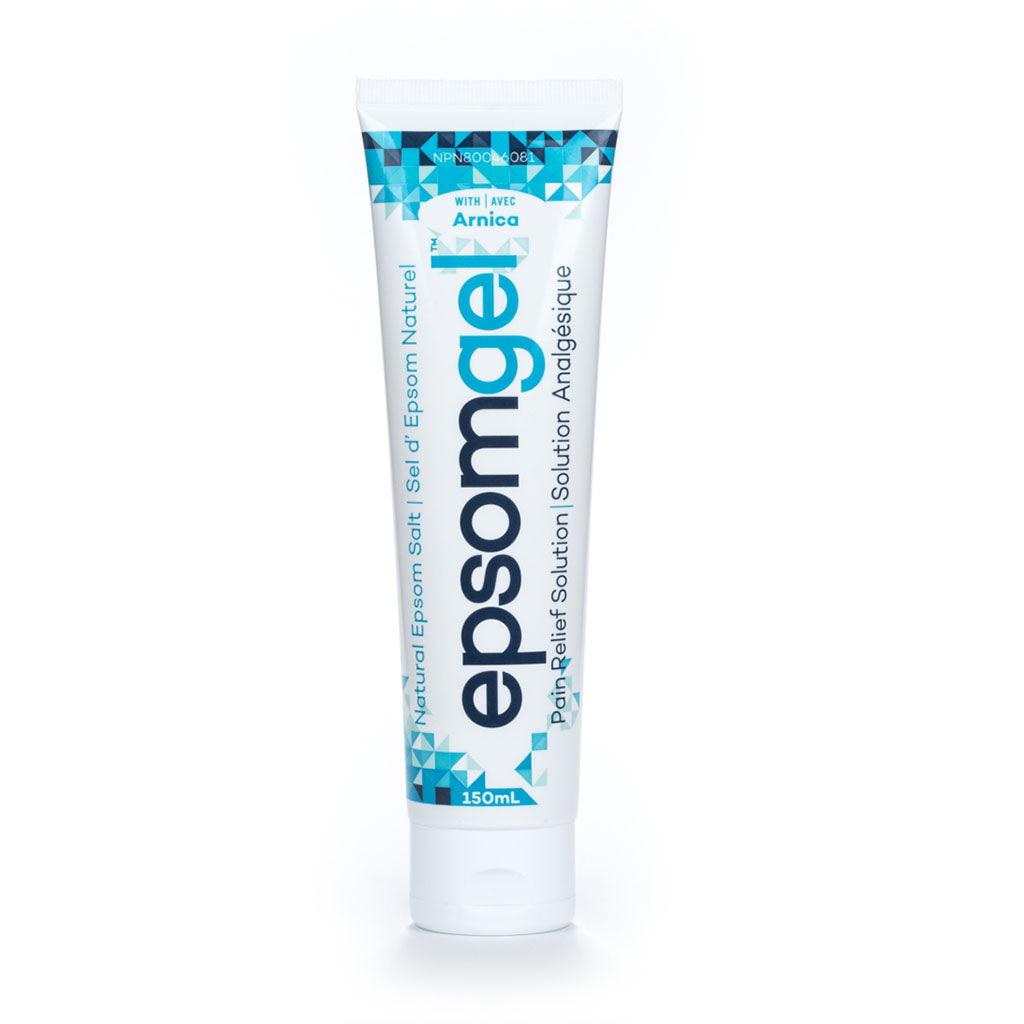 Solution Analgésique Sel d'Epsom Naturel avec Arnica Epsomgel - La Boite à Grains