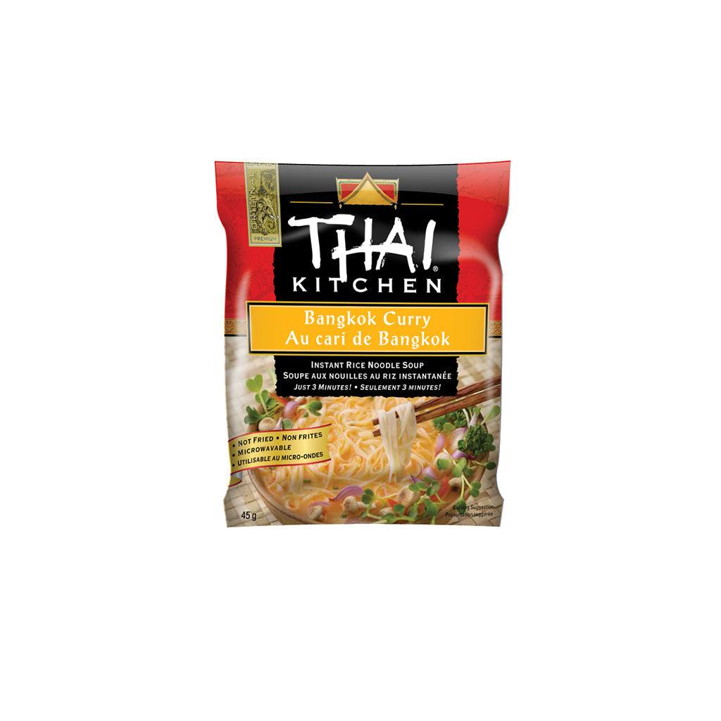 Soupe aux Nouilles de Riz Instantanée Cari de Bangkok Thai Kitchen - La Boite à Grains