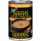 Soupe Pois Cassés Teneur Réduite en Sodium Amy's - La Boite à Grains