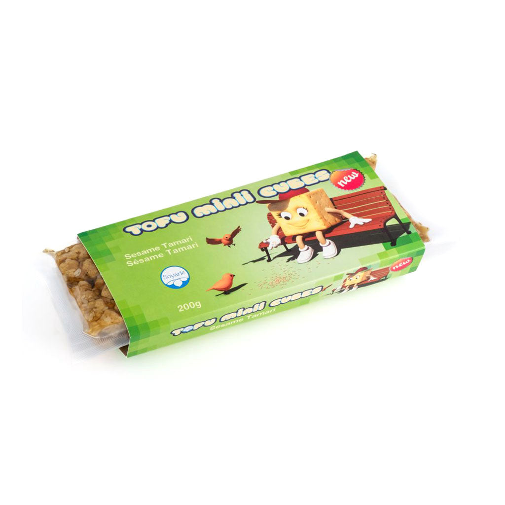 tofu minii cubes sésame tamari Soyarie - La Boite à Grains