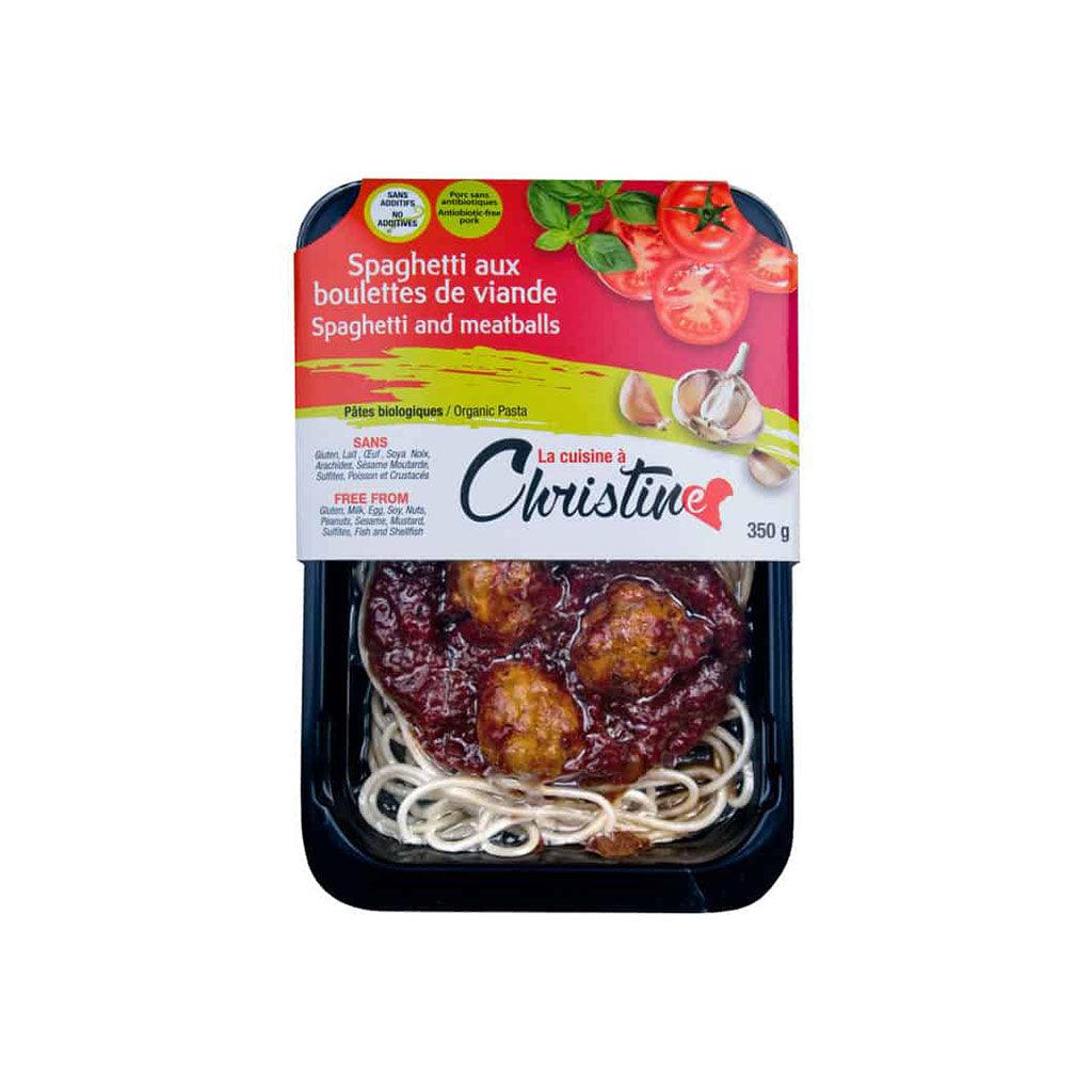 Spaghetti aux Boulettes de Viande La Cuisine à Christine - La Boite à Grains