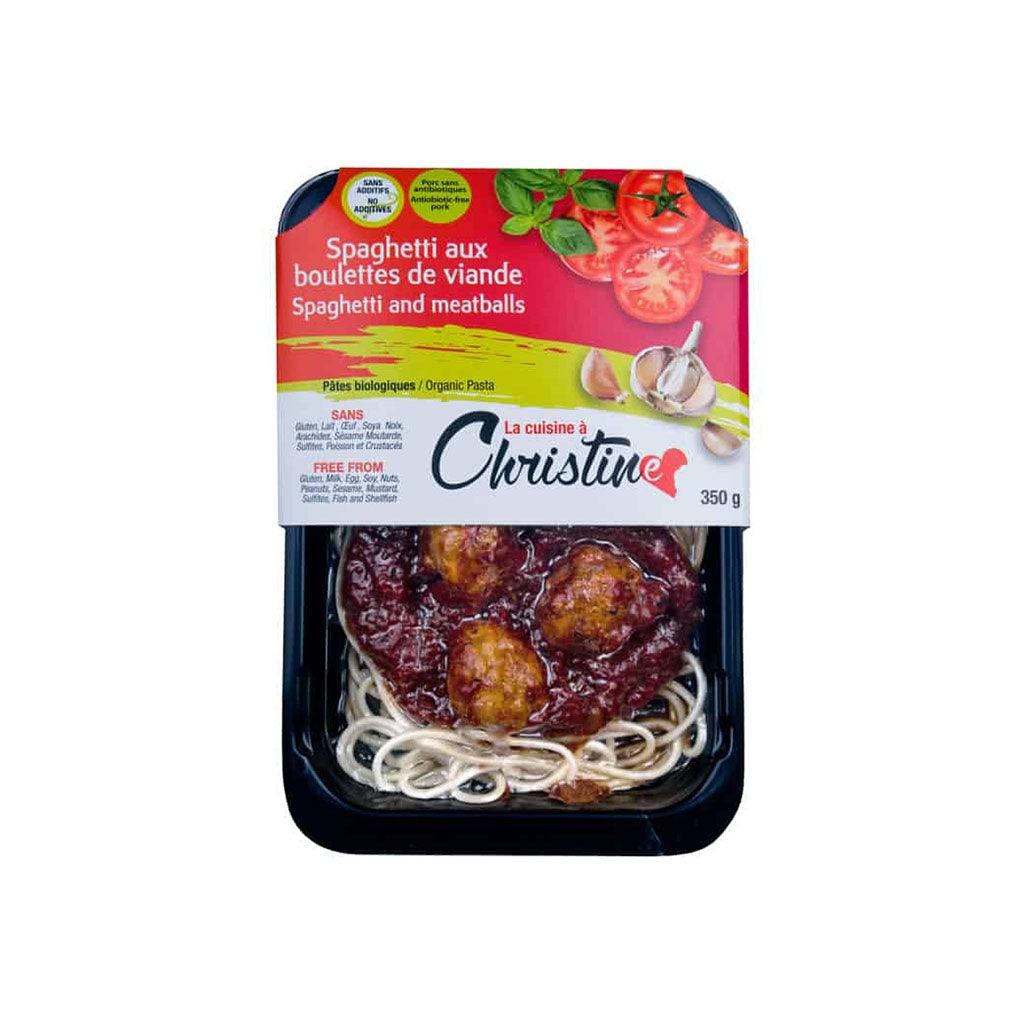 Spaghetti aux Boulettes de Viande La Cuisine à Christine - La Boite à Grains