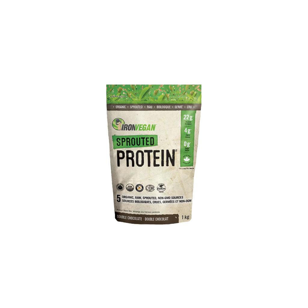 Sprouted Protein Double Chocolat Iron Vegan - La Boite à Grains