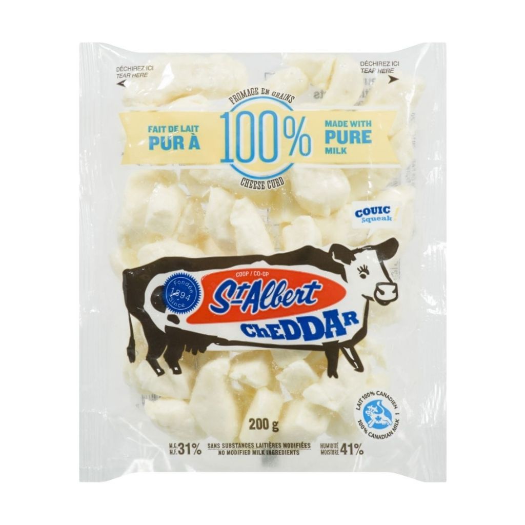 fromage en grains cheddar St-Albert - La Boite à Grains