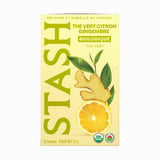 thé vert citron gingembre biologique Stash - La Boite à Grains