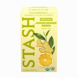 thé vert citron gingembre biologique Stash - La Boite à Grains
