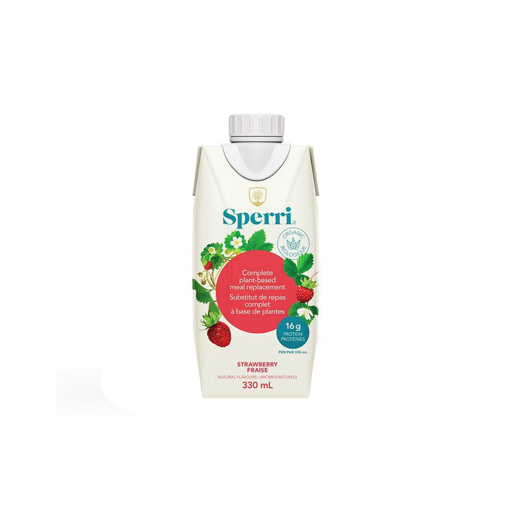Substitut Complet de Repas à Base de Plantes Fraise Sperri - La Boite à Grains