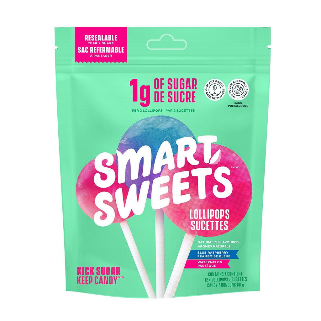 Sucettes Faibles en Sucre Smart Sweets - La Boite à Grains