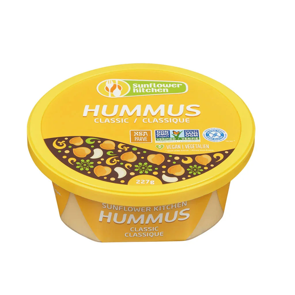 hummus classique Sunflower Kitchen - La Boite à Grains