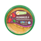 hummus+ poivrons rouges rôtis avec pesto au basilic Sunflower Kitchen - La Boite à Grains
