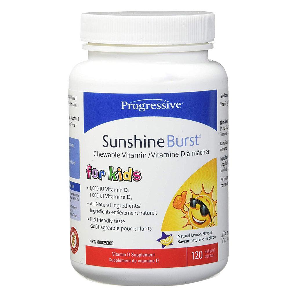 Sunshine Burst Vitamine D pour Enfants Progressive - La Boite à Grains