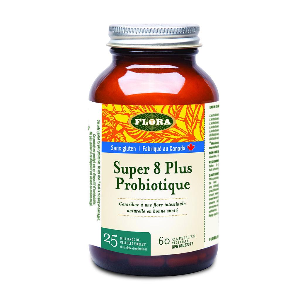 Super 8 Plus Probiotique Flora - La Boite à Grains