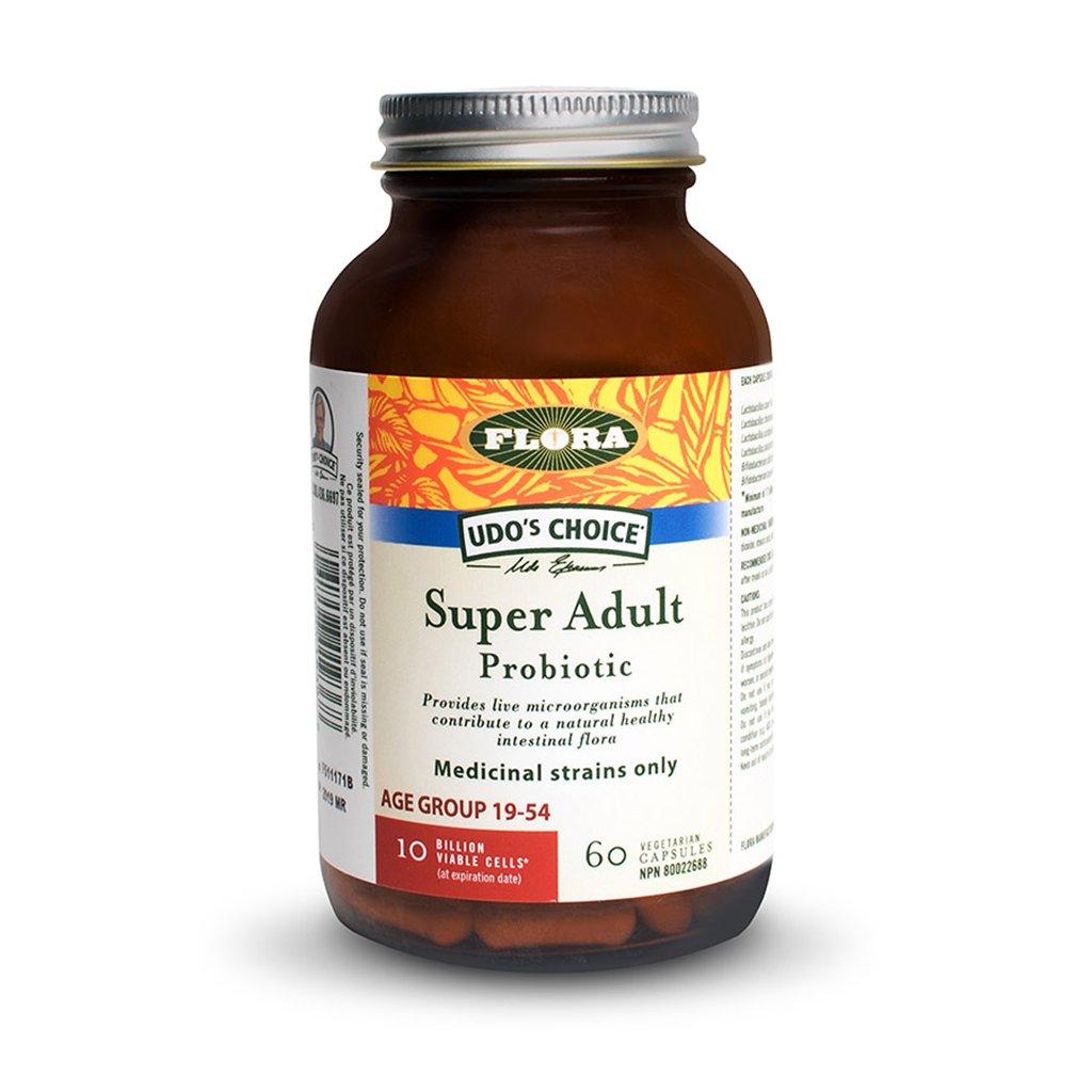 Super Probiotique pour Adultes 19 à 54 ans Flora - La Boite à Grains