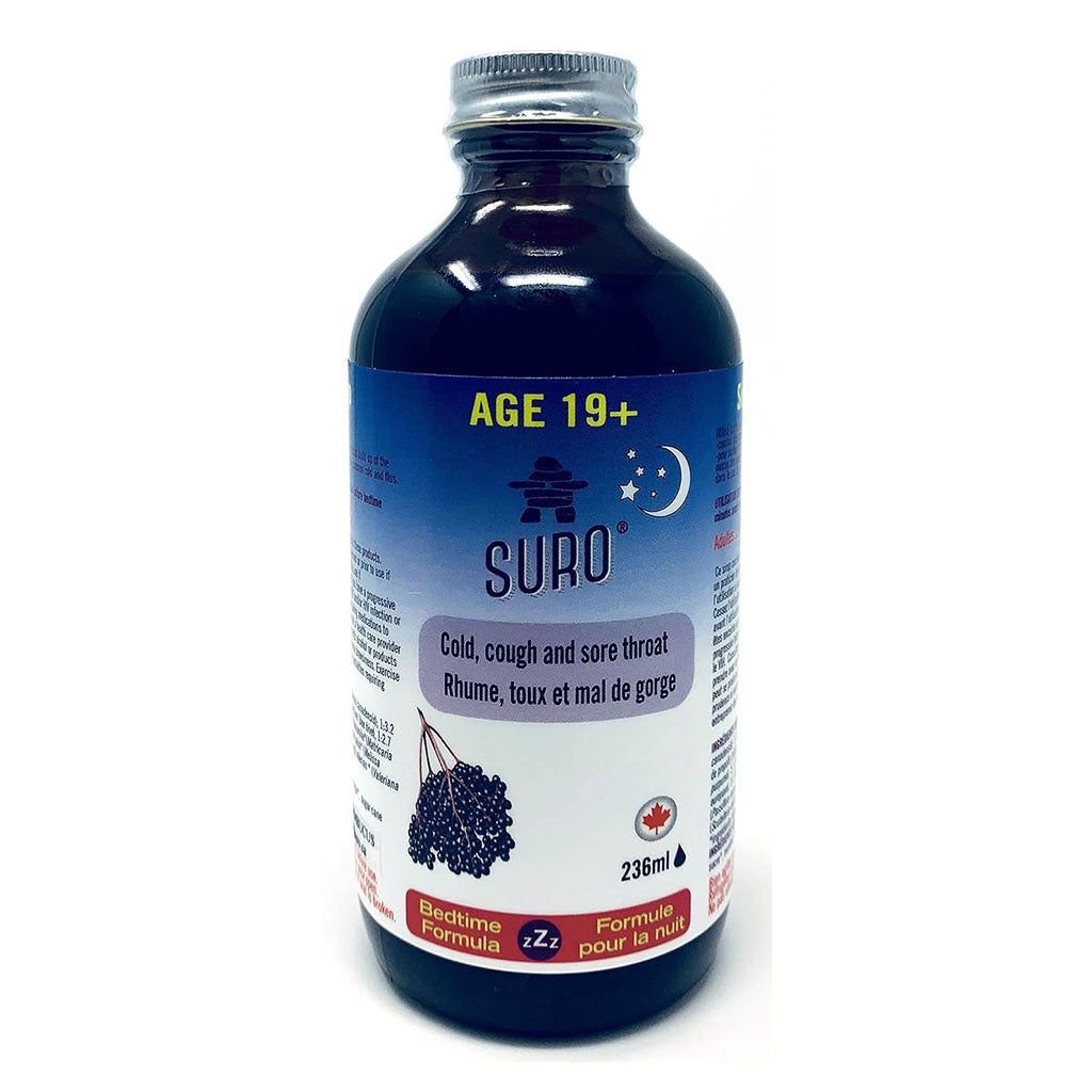 sirop de sureau formule pour la nuit Suro - La Boite à Grains